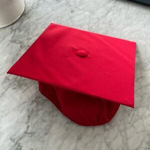 Red Graduation Cap